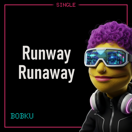 Cover art for Bobku’s track Runway Runaway.